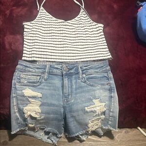 American Eagle Outfitters Blue Jean Shorts